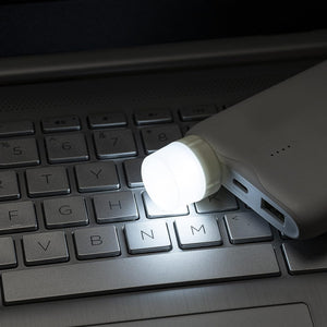 Kit c/ 5 un - Mini Lâmpadas LED USB - Portátil